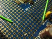closeup of connecting external 3.3V VDD power to the Parallax Propeller Proto Board