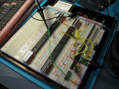 Propeller 40 pin DIP driven by external clock source
